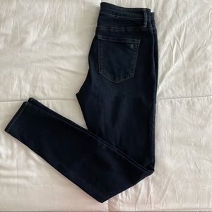 Jessica Simpson Kiss Me Super Skinny Dark Wash 27